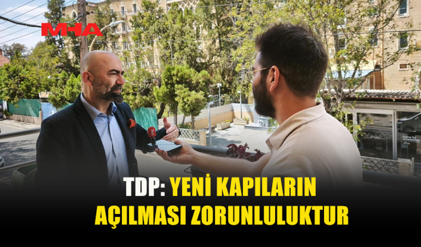 TDP İLK GEÇİŞ KAPISININ AÇILMASININ 23'ÜNCÜ YILINDA VURGULADI