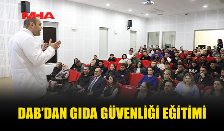 DEĞİRMENLİK AKINCILAR BELEDİYESİ’NDEN BÖLGE İŞLETMELERİNE GIDA GÜVENLİĞİ VE HİJYEN EĞİTİMİ
