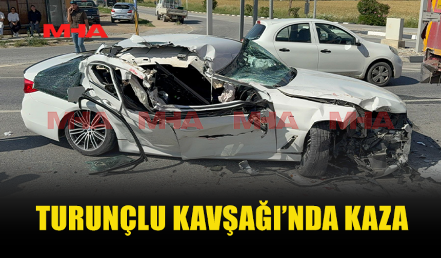 TURUNÇLU KAVŞAĞI’NDA FECİ KAZA