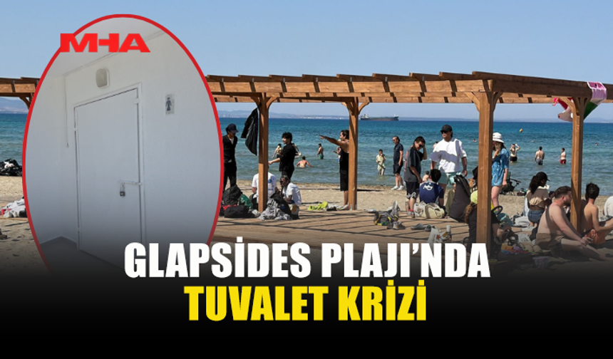 DENİZ SEZONU BAŞLADI, TUVALETLER KAPALI
