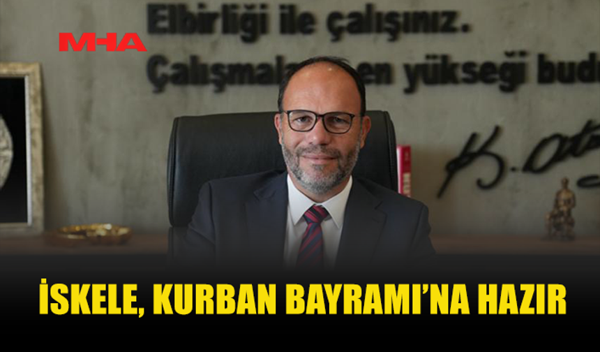 İSKELE BELEDİYESİ BAYRAM İÇİN TEYAKKUZDA