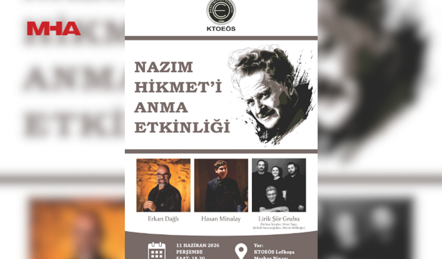 KTOEÖS’DEN NAZIM HİKMET’İ ANMA ETKİNLİĞİ