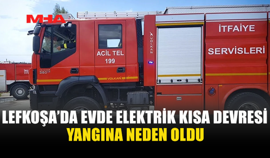 ELEKTRİK TESİSATINDAN ÇIKTIĞI TAHMİN EDİLEN YANGIN EVİ SARDI