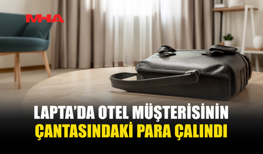 LAPTA’DAKİ OTELDE 13 BİN TL’LİK HIRSIZLIK İDDİASI