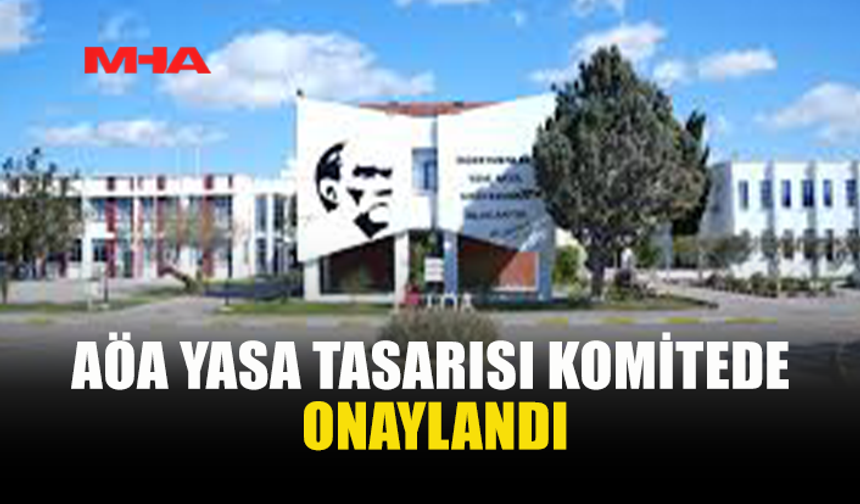 AÖA YASA TASARISI OY ÇOKLUĞUYLA KABUL EDİLDİ