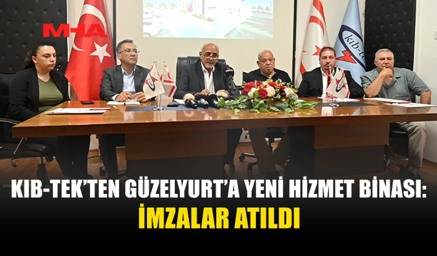 KIB-TEK’TEN GÜZELYURT’A YENİ HİZMET BİNASI