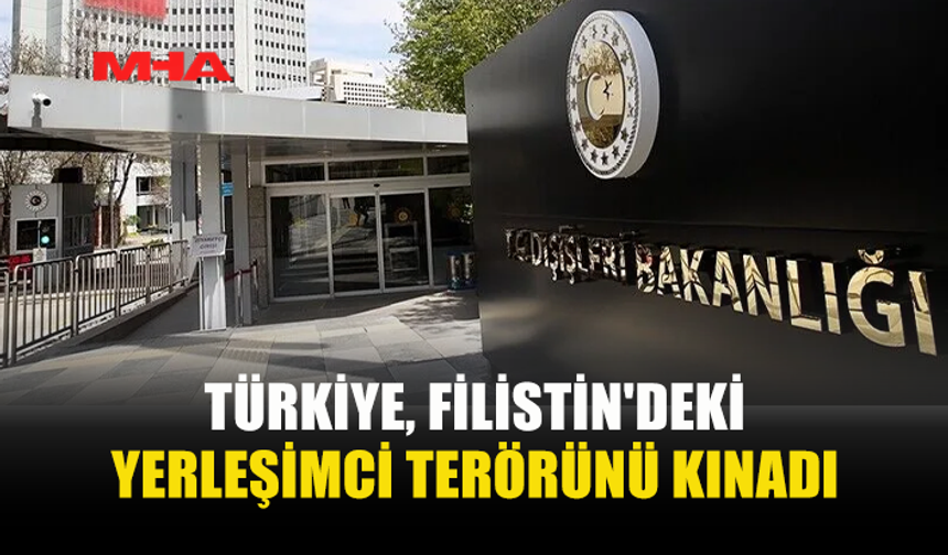 4 FİLİSTİNLİNİN ÖLD*RÜLMESİNE TÜRKİYE’DEN KINAMA