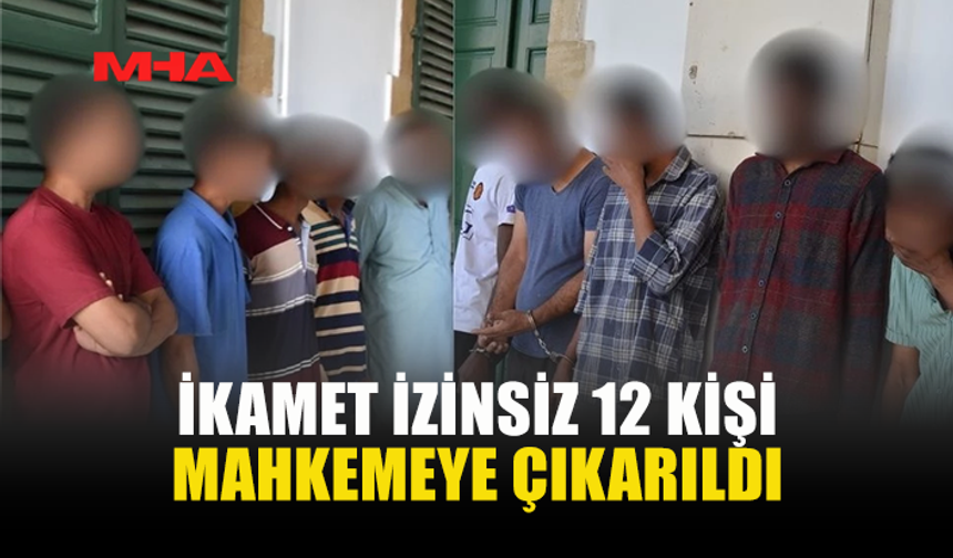 YILLARDIR KAÇAK YAŞAYAN ZANLILAR MAHKEMEYE ÇIKARILDI