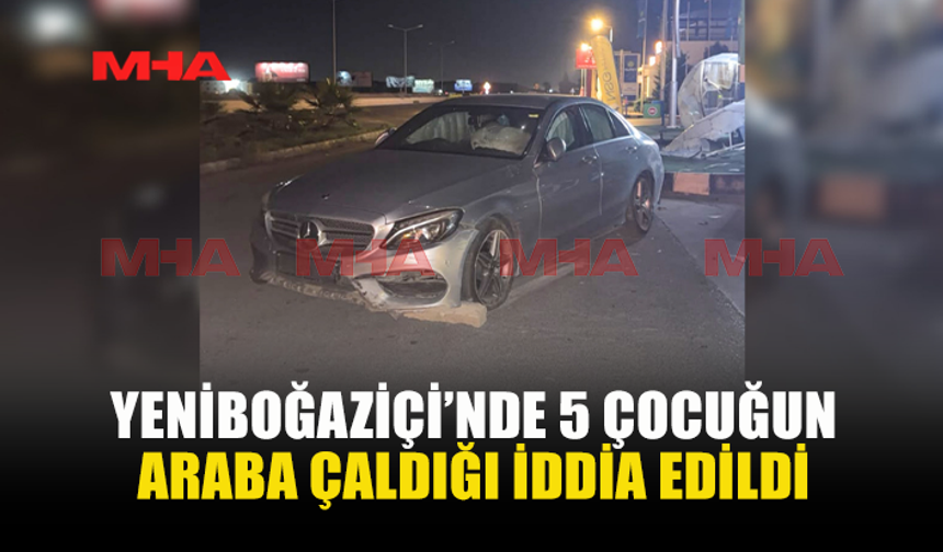 YENİBOĞAZİÇİ’NDE GECE YARISI ARABA HIRSIZLIĞI