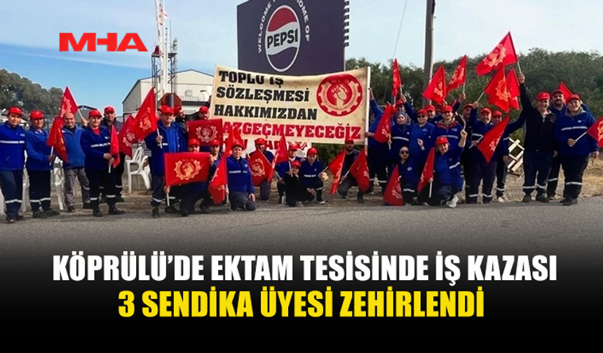 KÖPRÜLÜ’DE EKTAM TESİSİNDE İŞ KAZASI