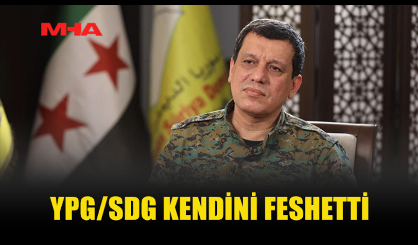 MAZLUM ABDİ DUYURDU: YPG/SDG KENDİNİ FESHETTİ