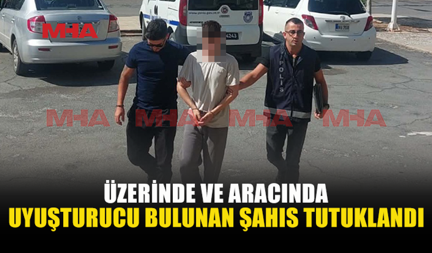 İSKELE’DE ARAÇ İÇERİSİNDE 4 GRAM HİNTKENEVİRİ BULUNDU