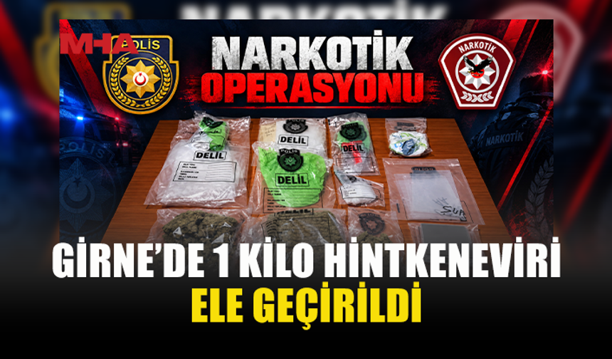 1 KİLOYA YAKIN UY*ŞTURUCU MADDEYLE YAKALANDILAR