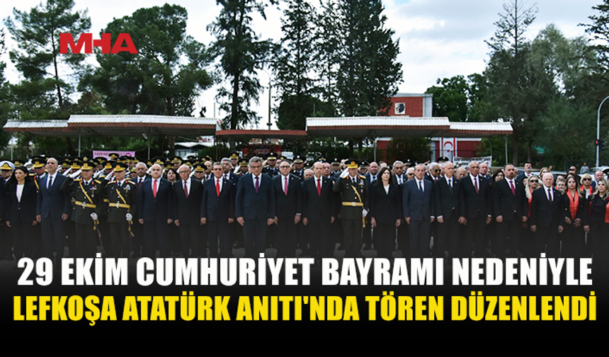 TÜRKİYE CUMHURİYET’İNİN 103’ÜNCÜ YILI ATATÜRK ANITI’NDA KUTLANDI