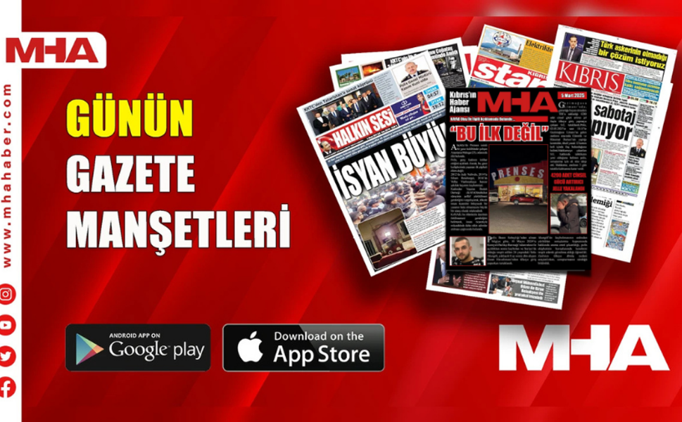 GAZETE MANŞETLERİ (19 MAYIS 2025)