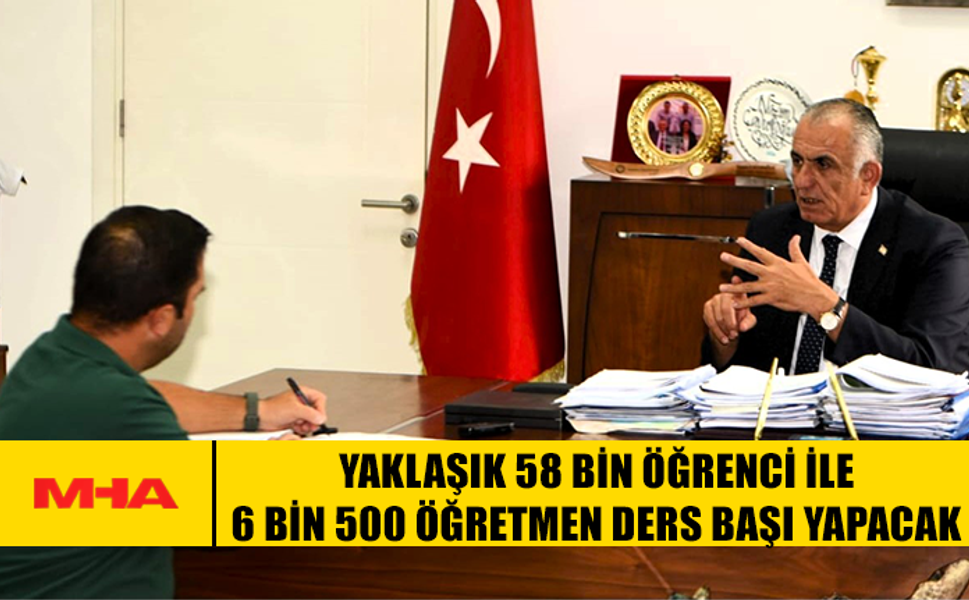 YENİ EĞİTİM ÖĞRETİM YILI PAZARTESİ BAŞLIYOR...