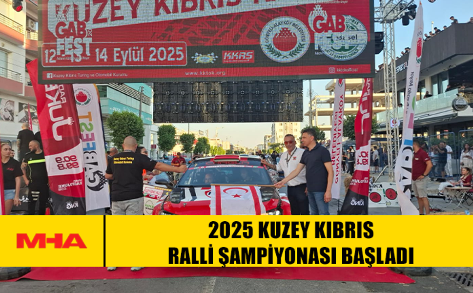 2025 KUZEY KIBRIS RALLİ ŞAMPİYONASI BAŞLADI
