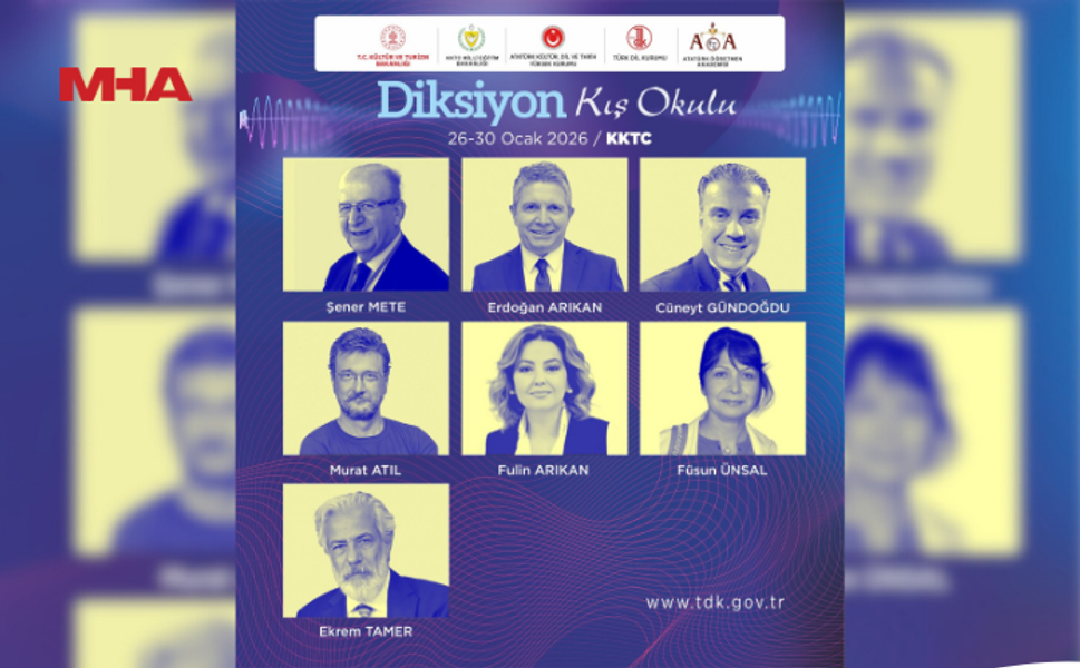 AÖA VE TDK İŞ BİRLİĞİYLE “DİKSİYON KIŞ OKULU” DÜZENLENİYOR