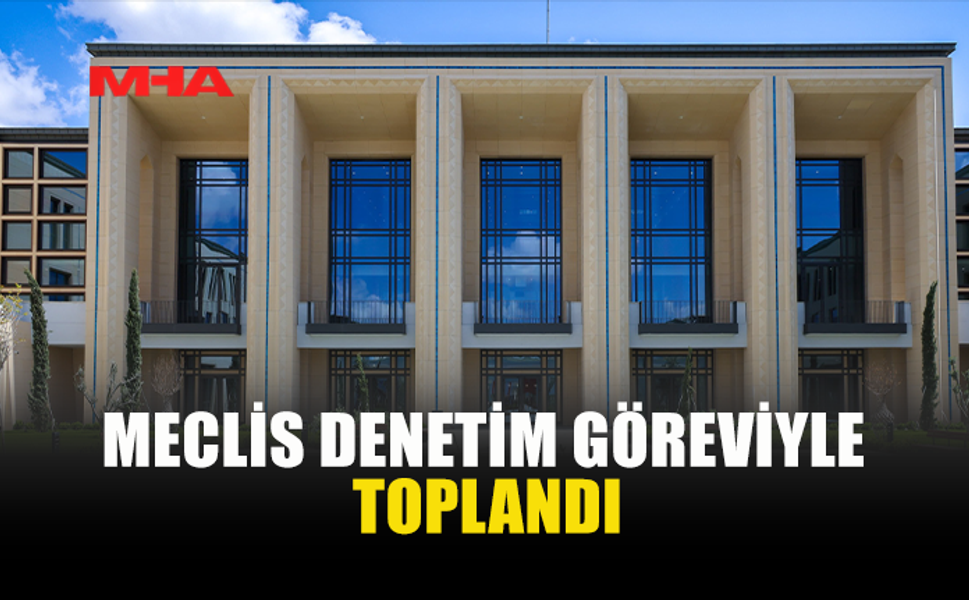 MECLİS DENETİM GÖREVİYLE TOPLANDI