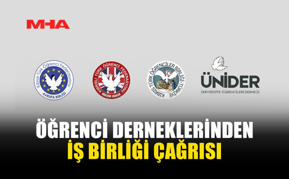 ÖĞRENCİ DERNEKLERİNDEN İŞ BİRLİĞİ ÇAĞRISI