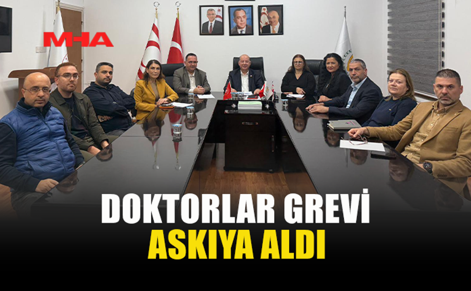 DOKTORLAR GREVİ ASKIYA ALDI...