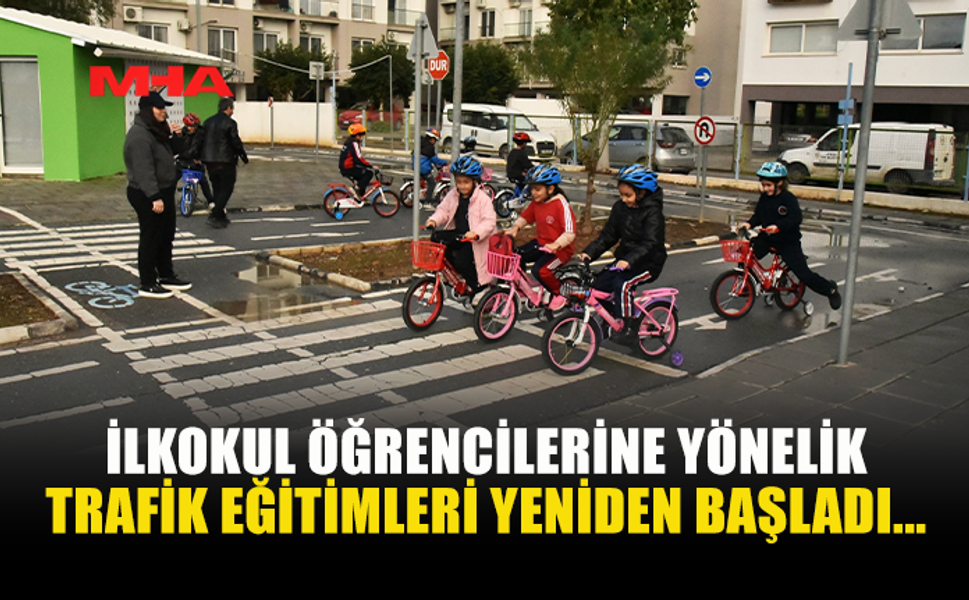 İLKOKUL ÖĞRENCİLERİNE YÖNELİK TRAFİK EĞİTİMLERİ YENİDEN BAŞLADI...
