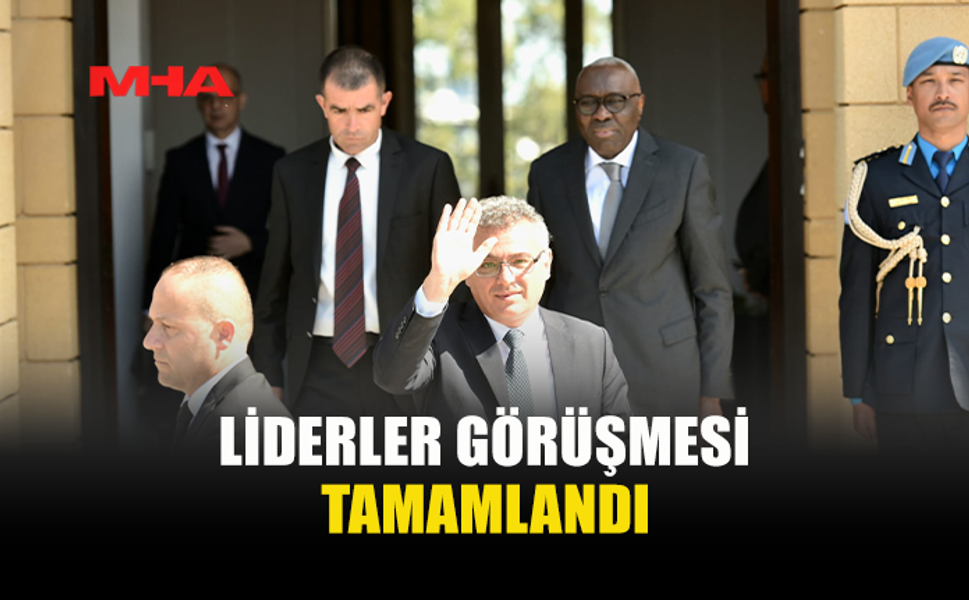ARA BÖLGEDE GERÇEKLEŞEN LİDERLER GÖRÜŞMESİ TAMAMLANDI...