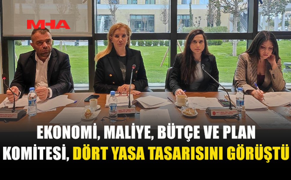 KOMİTE DÖRT YASA TASARISINI MASAYA YATIRDI