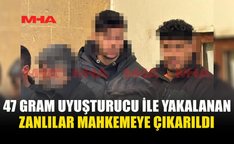 47 GRAM UY*ŞTURUCU İLE YAKALANDILAR