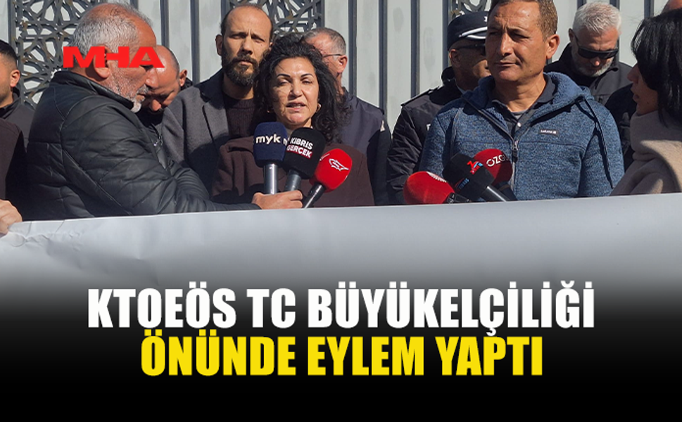 KTOEÖS EYLEMİNDE MUHACERET POLİTİKALARI PROTESTO EDİLDİ