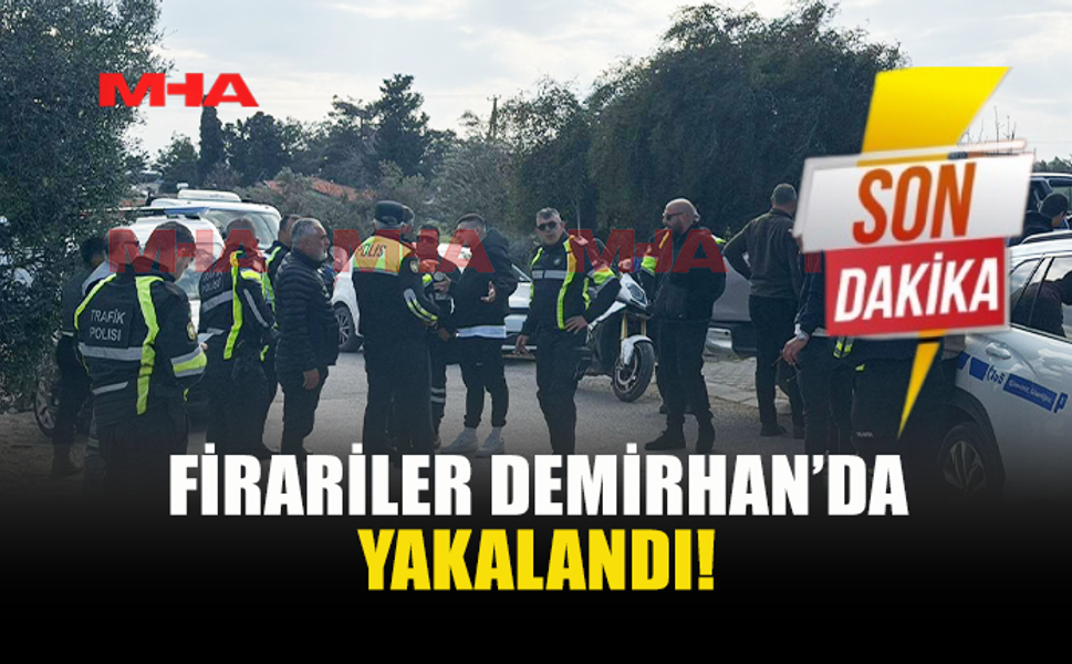 FİRAR EDEN MARKET SOYGUNCULARI YAKALANDI