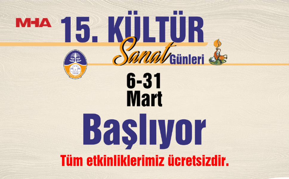 İSKELE BELEDİYESİ 15. KÜLTÜR SANAT GÜNLERİ BAŞLIYOR