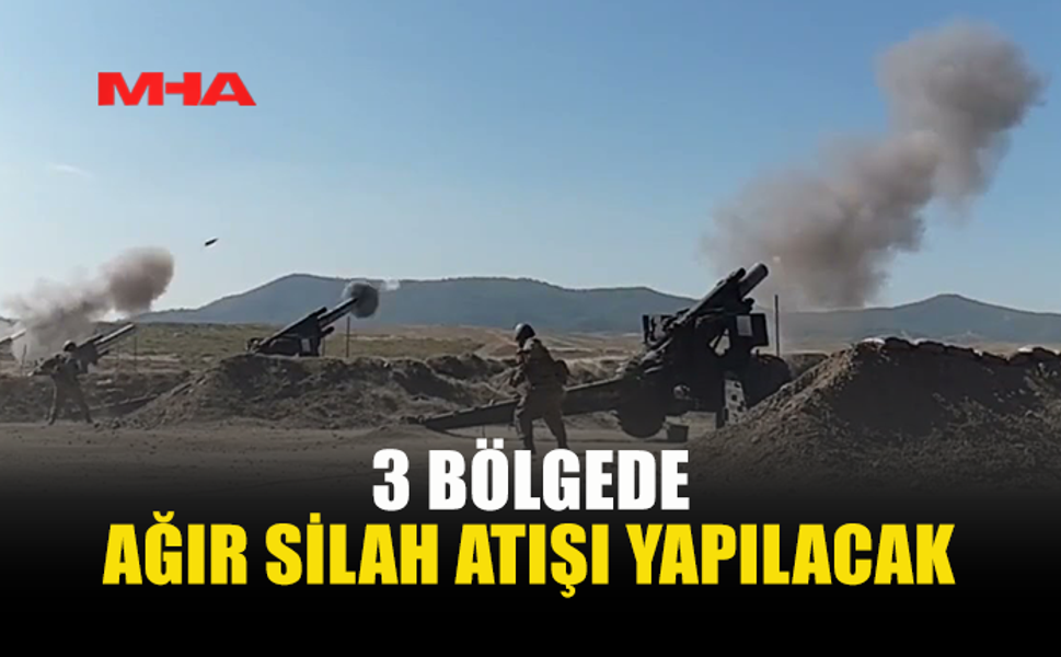 KARPAŞA VE ÇEVRESİNDE AĞIR SİLAH ATIŞI YAPILACAK