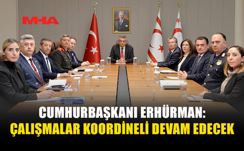 CUMHURİYET GÜVENLİK KURULU TOPLANTISI TAMAMLANDI