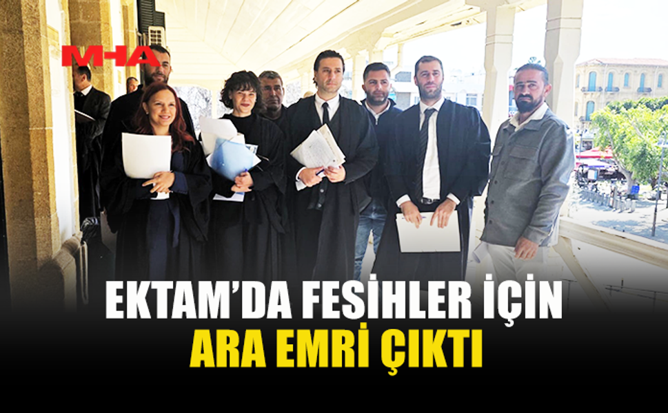 EKTAM’DA 39 İŞÇİ İÇİN GEÇİCİ ARA EMRİ…