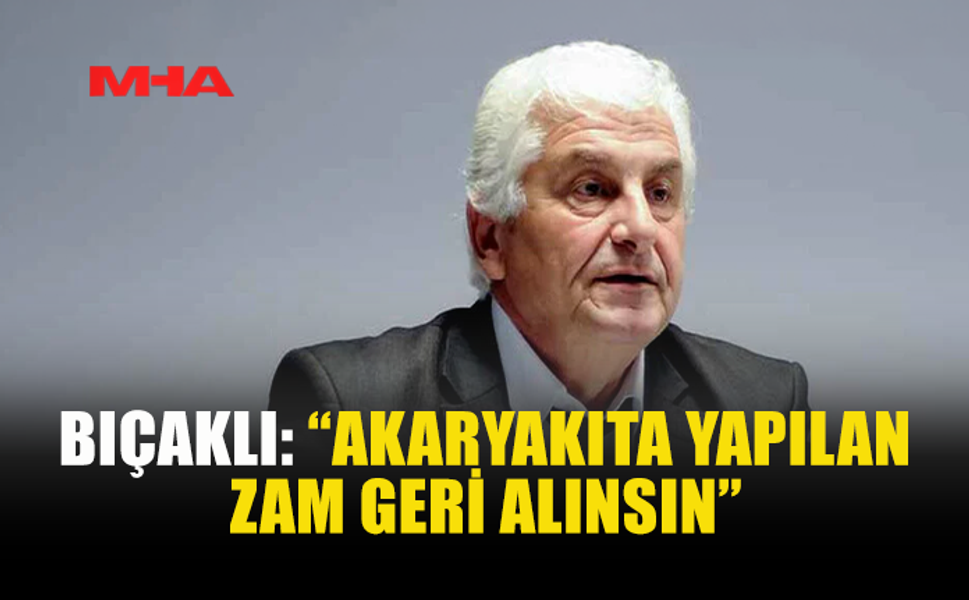 BIÇAKLI: 6-7 TL’LİK ZAM KABUL EDİLEMEZ