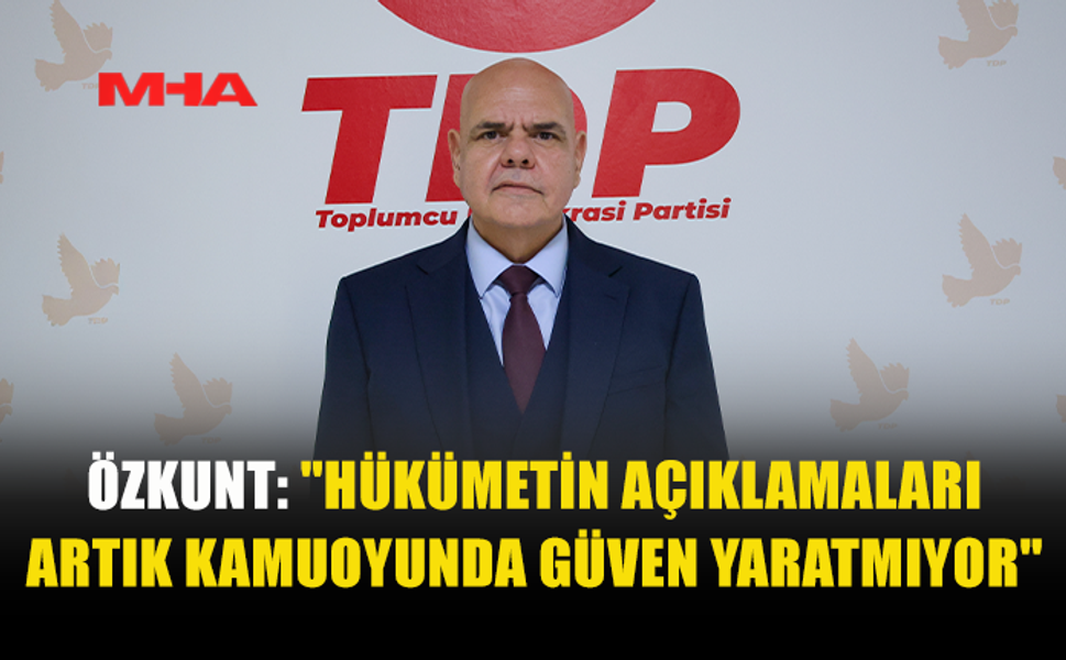ÖZKUNT: ZAM POLİTİKALARI HALKI ZORLUYOR