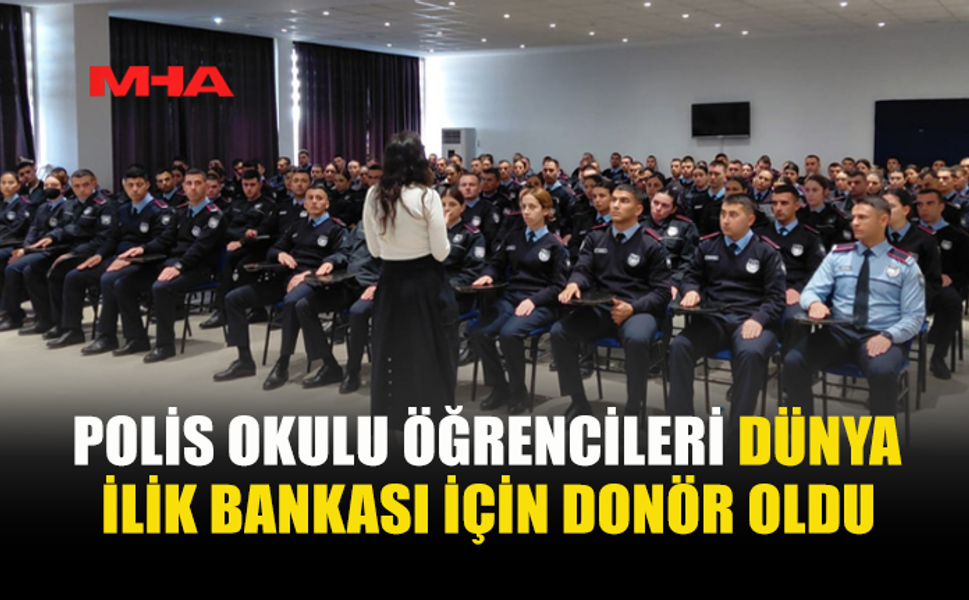 POLİS ADAYLARI KANSER HASTALARINA UMUT OLDU