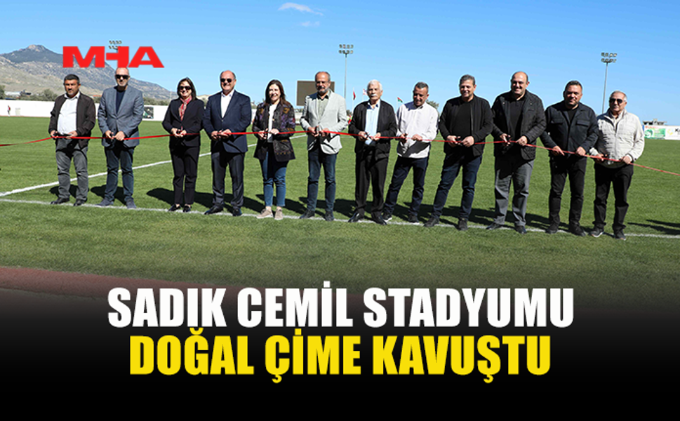 DEĞİRMENLİK’TE YENİ ÇİM SAHA HİZMETE GİRDİ