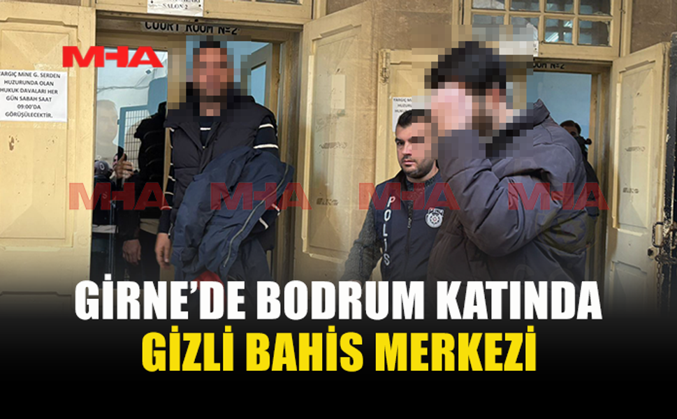 BAHİS ŞEBEKESİNE POLİS DARBESİ