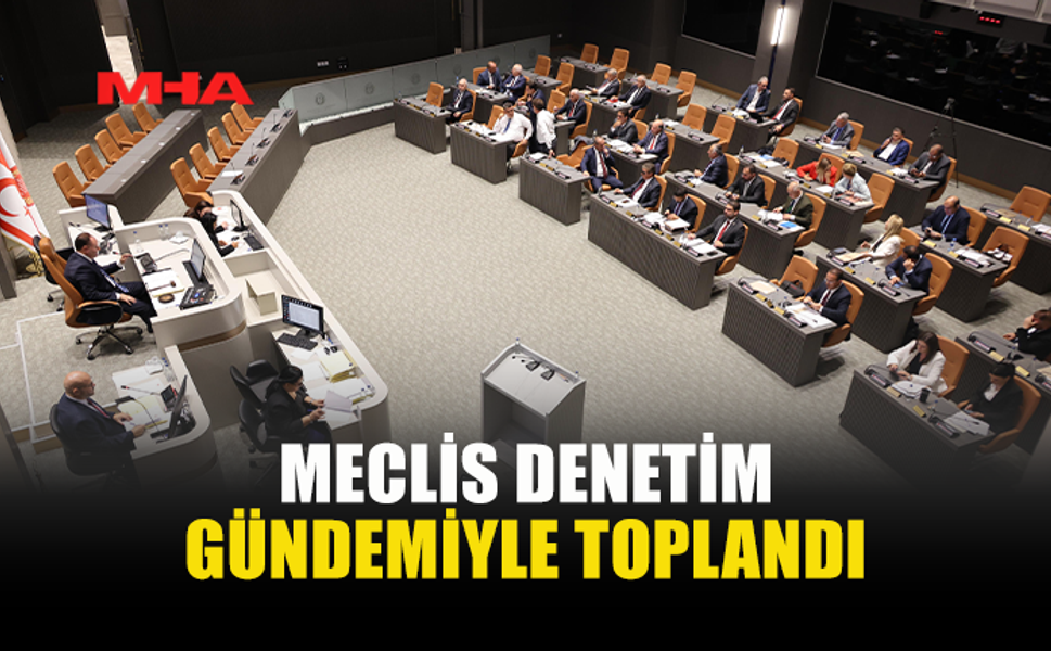 CUMHURİYET MECLİSİ GENEL KURULU DENETİM GÜNDEMİYLE TOPLANDI