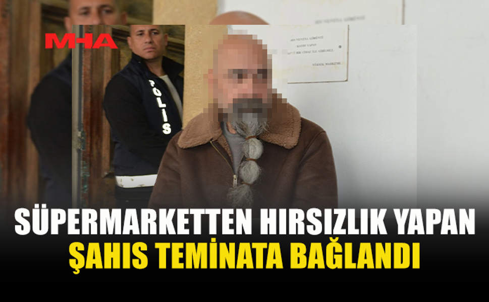 DEMİRHAN’DA MARKET HIRSIZLIĞI ZANLISI TEMİNATA BAĞLANDI