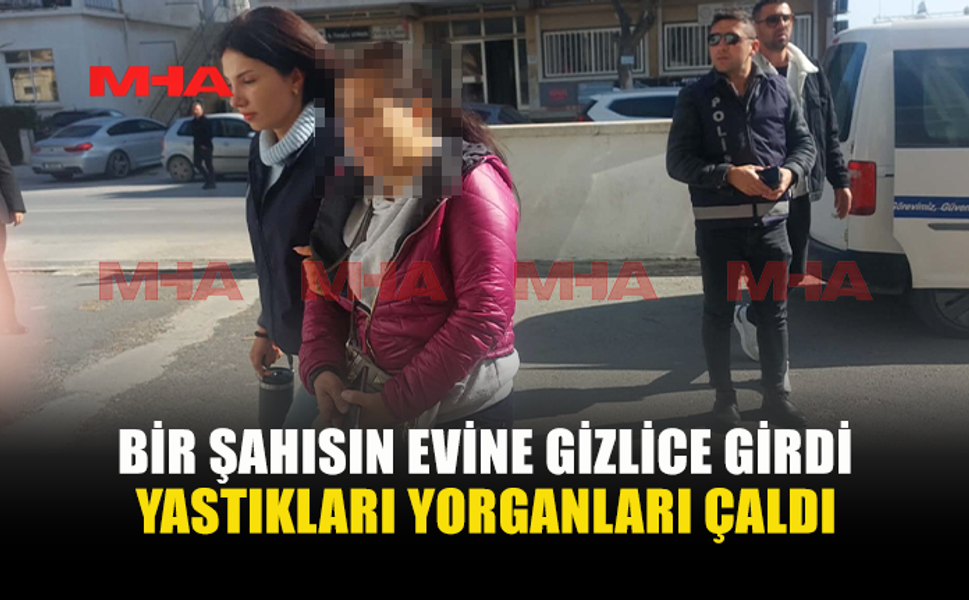 YENİBOĞAZİÇİ’NDE BİR  EVDEN YASTIK VE YORGAN ÇALAN ŞAHIS YAKALANDI
