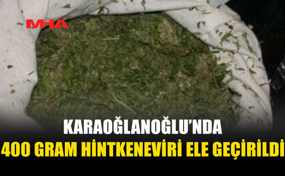 KARAOĞLANOĞLU’NDA ŞÜPHELİ PAKETTE UY*ŞTURUCU ÇIKTI