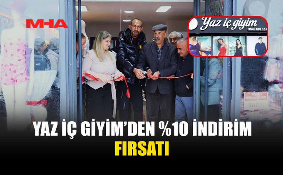 %10 İNDİRİMLE YAZ İÇ GİYİM’DE ALIŞVERİŞ KEYFİ