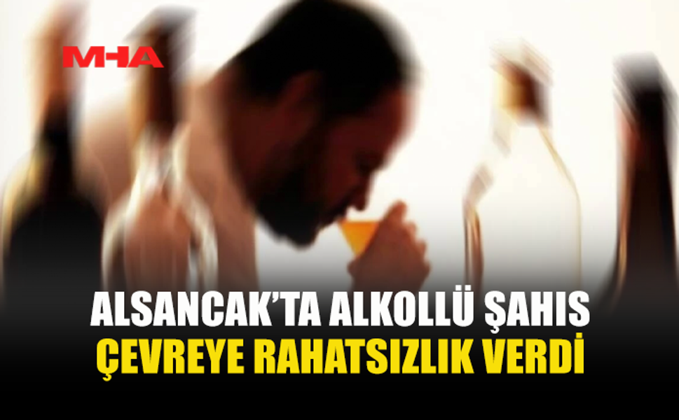 ALSANCAK’TA SARHOŞ KİŞİ ÇEVREYİ RAHATSIZ ETTİ