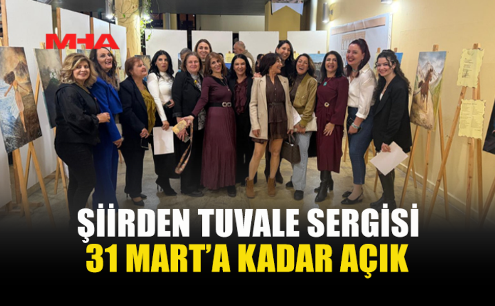 ŞİİRDEN TUVALE RESİM SERGİSİ 31 MARTA KADAR MAĞUSA BANDABULİYA’DA SANATSEVERLERLE BULUŞMAYA DEVAM EDECEK