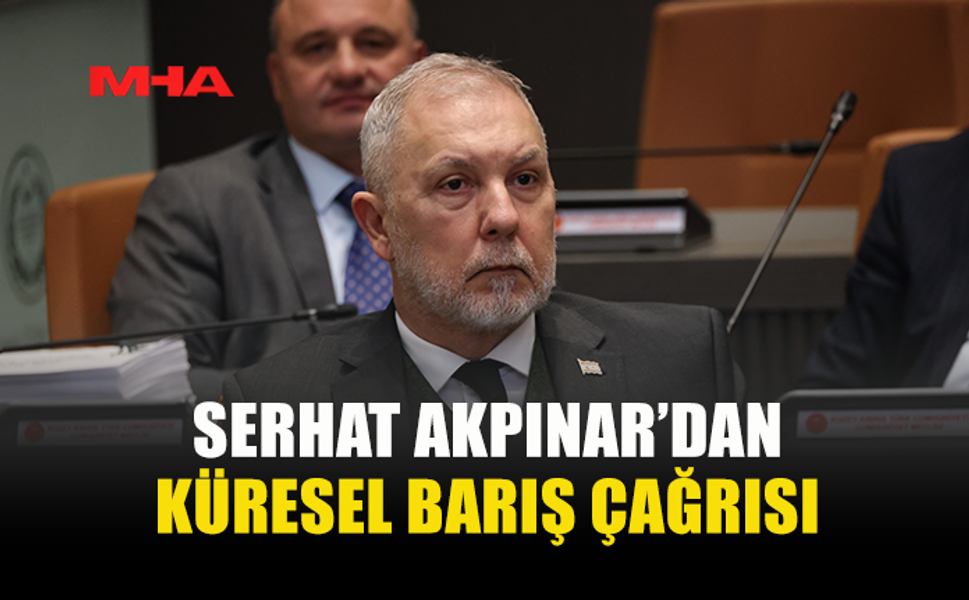 SERHAT AKPINAR’DAN BARIŞ ÇAĞRISI