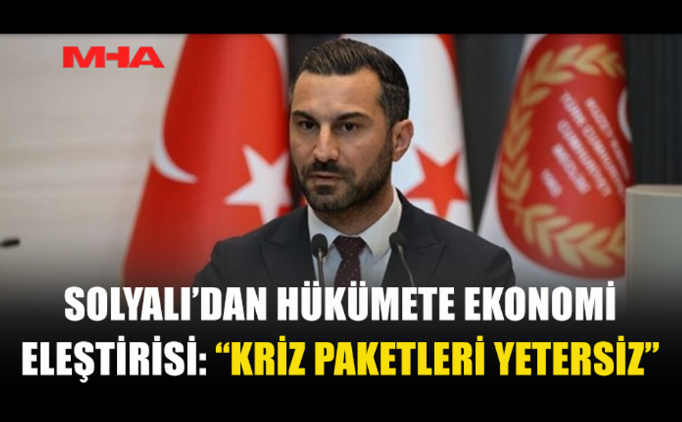 SOLYALI: “KISA VADELİ ADIMLAR ÇÖZÜM DEĞİL”