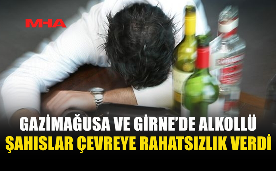 ALKOLLÜ ŞAHISLAR POLİSLE TARTIŞTI: 2 GÖZALTI